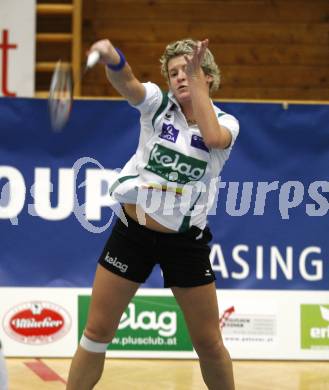 Badminton Bundesliga. ASKOE Kelag Kaernten gegen BSC70 Linz. Maja Kersnik (Kaernten). Klagenfurt, am 25.10.2009.
Foto: Kuess
---
pressefotos, pressefotografie, kuess, qs, qspictures, sport, bild, bilder, bilddatenbank