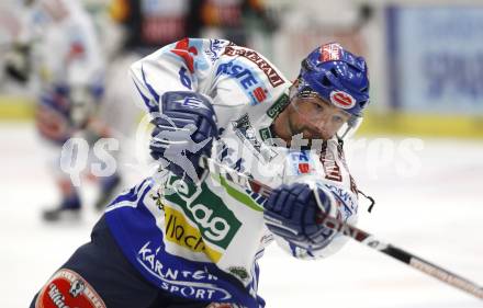 EBEL. Eishockey Bundesliga. EC Pasut VSV gegen Vienna Capitals.  Gerhard Unterluggauer (VSV). Villach, am 30.10.2009.
Foto: Kuess 


---
pressefotos, pressefotografie, kuess, qs, qspictures, sport, bild, bilder, bilddatenbank