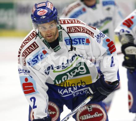 EBEL. Eishockey Bundesliga. EC Pasut VSV gegen Vienna Capitals.  Michael Mike Martin (VSV). Villach, am 30.10.2009.
Foto: Kuess 


---
pressefotos, pressefotografie, kuess, qs, qspictures, sport, bild, bilder, bilddatenbank