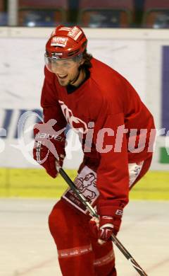 EBEL. Eishockey Bundesliga. Training KAC. Christoph Brandner. Klagenfurt, am 4.11.2009.
Foto: Kuess

---
pressefotos, pressefotografie, kuess, qs, qspictures, sport, bild, bilder, bilddatenbank