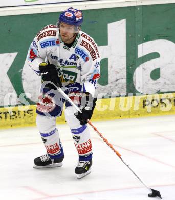 EBEL. Eishockey Bundesliga. EC Pasut VSV gegen Vienna Capitals.  Mickey Elick (VSV). Villach, am 30.10.2009.
Foto: Kuess 


---
pressefotos, pressefotografie, kuess, qs, qspictures, sport, bild, bilder, bilddatenbank