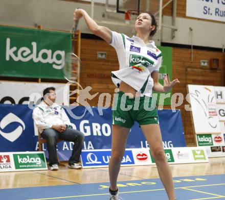 Badminton Bundesliga. ASKOE Kelag Kaernten gegen WBH Wien. Ana Kovac (Kaernten). Klagenfurt, am 26.10.2009.
Foto: Kuess
---
pressefotos, pressefotografie, kuess, qs, qspictures, sport, bild, bilder, bilddatenbank