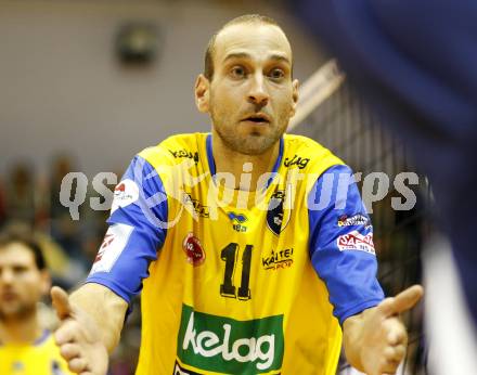 Volleyball. MEVZA. SK Aich/Dob gegen Hotvolleys Wien. Martin Bencic (Aich). Prevalje, 7.11.2009.
Foto:Kuess

---
pressefotos, pressefotografie, kuess, qs, qspictures, sport, bild, bilder, bilddatenbank