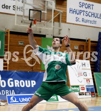 Badminton Bundesliga. ASKOE Kelag Kaernten gegen WBH Wien. Krassimir Jankov (Kaernten). Klagenfurt, am 26.10.2009.
Foto: Kuess
---
pressefotos, pressefotografie, kuess, qs, qspictures, sport, bild, bilder, bilddatenbank