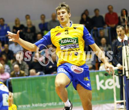 Volleyball. MEVZA. SK Aich/Dob gegen Hotvolleys Wien. Michal Hruska (Aich). Prevalje, 7.11.2009.
Foto:Kuess

---
pressefotos, pressefotografie, kuess, qs, qspictures, sport, bild, bilder, bilddatenbank