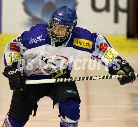 Eishockey U20 Meisterschaft. KAC gegen VSV. Alexander Rauchenwald (VSV). Klagenfurt am 4.11.2009
Foto: Kuess
---
pressefotos, pressefotografie, kuess, qs, qspictures, sport, bild, bilder, bilddatenbank