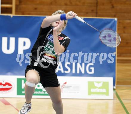 Badminton Bundesliga. ASKOE Kelag Kaernten gegen WBH Wien. Maja Kersnik (Kaernten). Klagenfurt, am 26.10.2009.
Foto: Kuess
---
pressefotos, pressefotografie, kuess, qs, qspictures, sport, bild, bilder, bilddatenbank