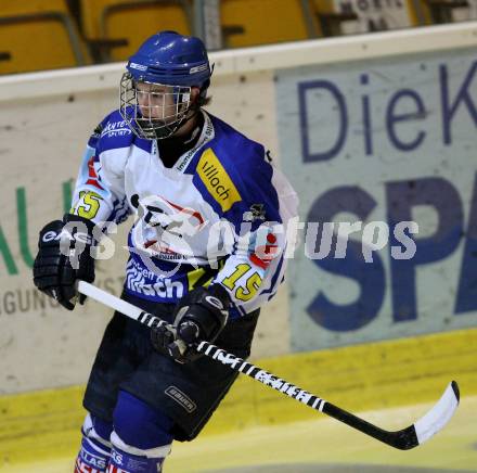 Eishockey U20 Meisterschaft. KAC gegen VSV. Alexander Rauchenwald (VSV). Klagenfurt am 4.11.2009
Foto: Kuess
---
pressefotos, pressefotografie, kuess, qs, qspictures, sport, bild, bilder, bilddatenbank
