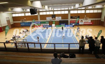 Badminton Bundesliga. ASKOE Kelag Kaernten gegen WBH Wien. Ballspielhalle St. Ruprecht. Klagenfurt, am 26.10.2009.
Foto: Kuess
---
pressefotos, pressefotografie, kuess, qs, qspictures, sport, bild, bilder, bilddatenbank