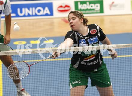 Badminton Bundesliga. ASKOE Kelag Kaernten gegen WBH Wien. Belinda Heber (Kaernten). Klagenfurt, am 26.10.2009.
Foto: Kuess
---
pressefotos, pressefotografie, kuess, qs, qspictures, sport, bild, bilder, bilddatenbank