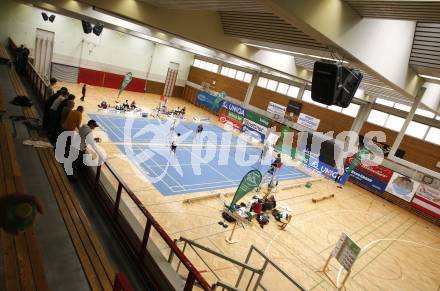 Badminton Bundesliga. ASKOE Kelag Kaernten gegen WBH Wien. Ballspielhalle St. Ruprecht. Klagenfurt, am 26.10.2009.
Foto: Kuess
---
pressefotos, pressefotografie, kuess, qs, qspictures, sport, bild, bilder, bilddatenbank