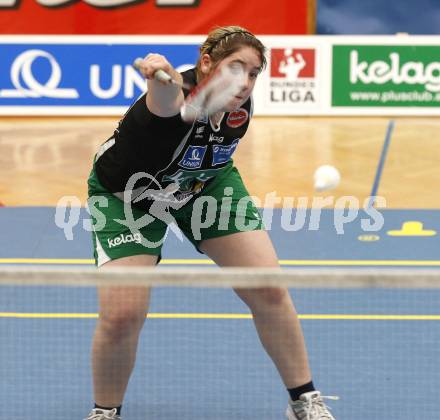 Badminton Bundesliga. ASKOE Kelag Kaernten gegen WBH Wien. Belinda Heber (Kaernten). Klagenfurt, am 26.10.2009.
Foto: Kuess
---
pressefotos, pressefotografie, kuess, qs, qspictures, sport, bild, bilder, bilddatenbank