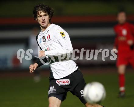 Fussball. Regionalliga. WAC/St. Andrae gegen Union St. Florian. Christian Falk (WAC). Wolfsberg, 7.11.2009.
Foto: Kuess
---
pressefotos, pressefotografie, kuess, qs, qspictures, sport, bild, bilder, bilddatenbank