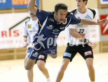 Handball Bundesliga. SC Ferlach gegen HSG Baernbach/Koeflach. Dino Poje (Ferlach). Ferlach, 7.11.2009.
Foto: Kuess
---
pressefotos, pressefotografie, kuess, qs, qspictures, sport, bild, bilder, bilddatenbank