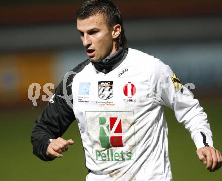 Fussball. Regionalliga. WAC/St. Andrae gegen Union St. Florian. Devid Stanisavljevic (WAC). Wolfsberg, 7.11.2009.
Foto: Kuess
---
pressefotos, pressefotografie, kuess, qs, qspictures, sport, bild, bilder, bilddatenbank