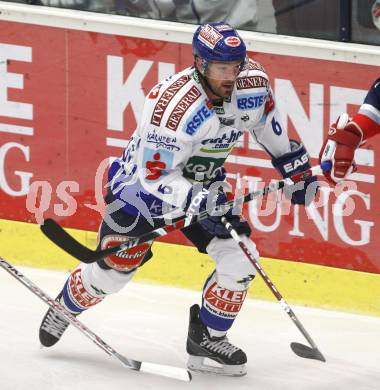 EBEL. Eishockey Bundesliga. VSV gegen EC Red Bull Salzburg. Gerhard Unterluggauer (VSV). Villach, am 29.9.2009.
Foto: Kuess 


---
pressefotos, pressefotografie, kuess, qs, qspictures, sport, bild, bilder, bilddatenbank