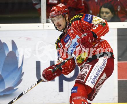 EBEL. Eishockey Bundesliga. KAC gegen HDD TILIA Olimpija Ljubljana.  Johannes Kirisits (KAC). Klagenfurt, am 27.10.2009.
Foto: Kuess 

---
pressefotos, pressefotografie, kuess, qs, qspictures, sport, bild, bilder, bilddatenbank