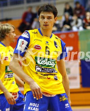 Volleyball. MEVZA. SK Aich/Dob gegen Hotvolleys Wien. Stefan Stoyanov (Aich). Prevalje, 7.11.2009.
Foto:Kuess

---
pressefotos, pressefotografie, kuess, qs, qspictures, sport, bild, bilder, bilddatenbank