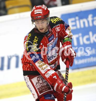 EBEL. Eishockey Bundesliga. KAC gegen HDD TILIA Olimpija Ljubljana.  Herbert Ratz (KAC). Klagenfurt, am 27.10.2009.
Foto: Kuess 

---
pressefotos, pressefotografie, kuess, qs, qspictures, sport, bild, bilder, bilddatenbank