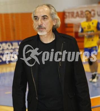 Volleyball. MEVZA. SK Aich/Dob gegen Hotvolleys Wien. Peter Kleinmann (Hotvolleys). Prevalje, 7.11.2009.
Foto:Kuess

---
pressefotos, pressefotografie, kuess, qs, qspictures, sport, bild, bilder, bilddatenbank