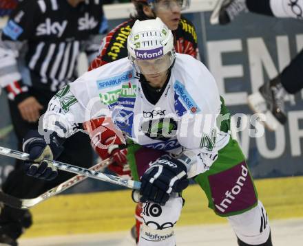 EBEL. Eishockey Bundesliga. KAC gegen HDD TILIA Olimpija Ljubljana.  Harlan Pratt (Laibach). Klagenfurt, am 27.10.2009.
Foto: Kuess 

---
pressefotos, pressefotografie, kuess, qs, qspictures, sport, bild, bilder, bilddatenbank