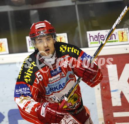 EBEL. Eishockey Bundesliga. KAC gegen HDD TILIA Olimpija Ljubljana.  Fabuan Scholz (KAC). Klagenfurt, am 27.10.2009.
Foto: Kuess 

---
pressefotos, pressefotografie, kuess, qs, qspictures, sport, bild, bilder, bilddatenbank