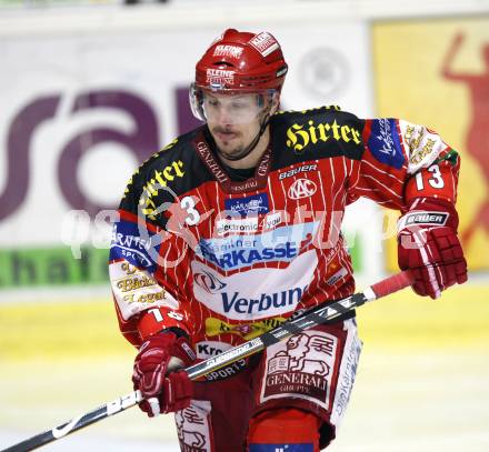 EBEL. Eishockey Bundesliga. KAC gegen HDD TILIA Olimpija Ljubljana.  Johannes Kirisits (KAC). Klagenfurt, am 27.10.2009.
Foto: Kuess 

---
pressefotos, pressefotografie, kuess, qs, qspictures, sport, bild, bilder, bilddatenbank