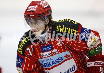 EBEL. Eishockey Bundesliga. KAC gegen HDD TILIA Olimpija Ljubljana.  Dieter Kalt (KAC). Klagenfurt, am 27.10.2009.
Foto: Kuess 

---
pressefotos, pressefotografie, kuess, qs, qspictures, sport, bild, bilder, bilddatenbank