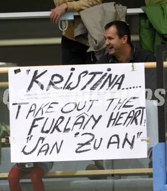Volleyball MEVZA.  ATSC Wildcats gegen SVS Post . Fans. Klagenfurt, 14.11.2009.
Foto: Kuess

---
pressefotos, pressefotografie, kuess, qs, qspictures, sport, bild, bilder, bilddatenbank