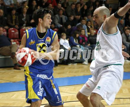 ABL 09/10 GD 08. Woerthersee Piraten vs UBSC Graz.
Joachim Buggelsheim (Piraten), KNOR Christoph (Graz). Klagenfurt, 15.11.2009
Foto: Kuess

---
pressefotos, pressefotografie, kuess, qs, qspictures, sport, bild, bilder, bilddatenbank