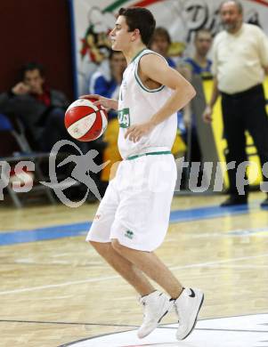 Basketball Bundesliga. Woerthersee Piraten gegen UBSC Graz.
Martin Breithuber (Piraten). Klagenfurt, 15.11.2009
Foto: Kuess

---
pressefotos, pressefotografie, kuess, qs, qspictures, sport, bild, bilder, bilddatenbank