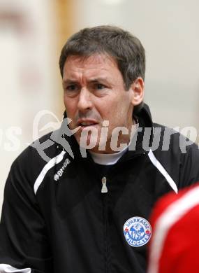 Volleyball MEVZA.  ATSC Wildcats gegen SVS Post .Trainer Helmut VOGGENBERGER (Wildcats). Klagenfurt, 14.11.2009.
Foto: Kuess

---
pressefotos, pressefotografie, kuess, qs, qspictures, sport, bild, bilder, bilddatenbank