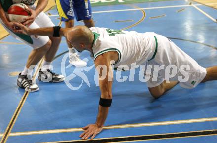 Basketball Bundesliga. Woerthersee Piraten gegen UBSC Graz.
Joachim Buggelsheim (Piraten). Klagenfurt, 15.11.2009
Foto: Kuess

---
pressefotos, pressefotografie, kuess, qs, qspictures, sport, bild, bilder, bilddatenbank