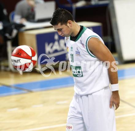 Basketball Bundesliga. Woerthersee Piraten gegen UBSC Graz.
Admir Aljic (Piraten). Klagenfurt, 15.11.2009
Foto: Kuess

---
pressefotos, pressefotografie, kuess, qs, qspictures, sport, bild, bilder, bilddatenbank