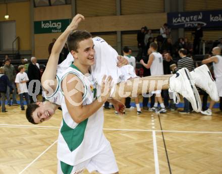 Basketball Bundesliga. Woerthersee Piraten gegen UBSC Graz.
Breithuber Martin und Marco (Piraten). Klagenfurt, 15.11.2009
Foto: Kuess

---
pressefotos, pressefotografie, kuess, qs, qspictures, sport, bild, bilder, bilddatenbank