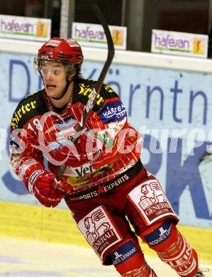 EBEL. Eishockey Bundesliga. KAC gegen EV Vienna Capitals. Silvio Jakobitsch (KAC). Klagenfurt, am 13.11.2009.
Foto: Nadja Kuess 

---
pressefotos, pressefotografie, kuess, qs, qspictures, sport, bild, bilder, bilddatenbank