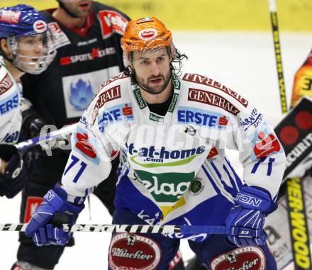 EBEL. Eishockey Bundesliga. EC Pasut VSV gegen Vienna Capitals. Kiel McLeod (VSV). Villach, am 30.10.2009.
Foto: Kuess 


---
pressefotos, pressefotografie, kuess, qs, qspictures, sport, bild, bilder, bilddatenbank