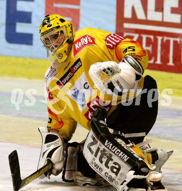 EBEL. Eishockey Bundesliga. KAC gegen EV Vienna Capitals. Frederic Cassivi (Vienna). Klagenfurt, am 13.11.2009.
Foto: Nadja Kuess 

---
pressefotos, pressefotografie, kuess, qs, qspictures, sport, bild, bilder, bilddatenbank