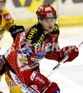 EBEL. Eishockey Bundesliga. KAC gegen EV Vienna Capitals. Markus Pirmann (KAC). Klagenfurt, am 13.11.2009.
Foto: Nadja Kuess 

---
pressefotos, pressefotografie, kuess, qs, qspictures, sport, bild, bilder, bilddatenbank