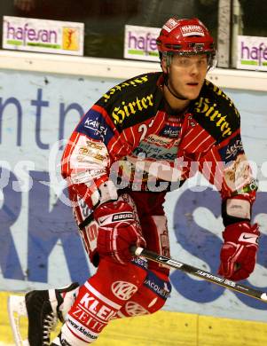 EBEL. Eishockey Bundesliga. KAC gegen EV Vienna Capitals. Manuel Geier (KAC). Klagenfurt, am 13.11.2009.
Foto: Nadja Kuess 

---
pressefotos, pressefotografie, kuess, qs, qspictures, sport, bild, bilder, bilddatenbank