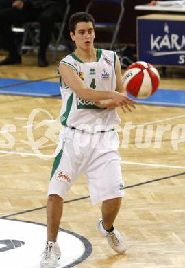 Basketball Bundesliga. Woerthersee Piraten gegen UBSC Graz.
Martin Breithuber (Piraten). Klagenfurt, 15.11.2009
Foto: Kuess

---
pressefotos, pressefotografie, kuess, qs, qspictures, sport, bild, bilder, bilddatenbank