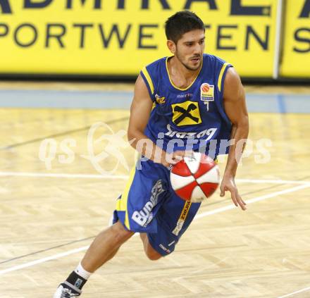 Basketball Bundesliga. Woerthersee Piraten gegen UBSC Graz.
Damir Zeleznik (Graz). Klagenfurt, 15.11.2009
Foto: Kuess

---
pressefotos, pressefotografie, kuess, qs, qspictures, sport, bild, bilder, bilddatenbank