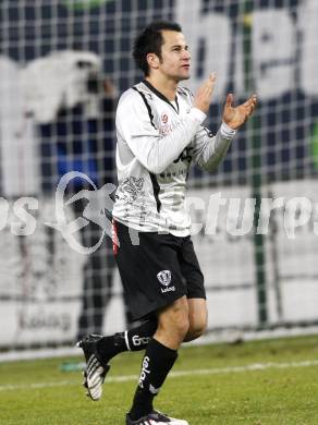 Fussball. Tipp3-Bundesliga. SK Austria Kelag Kaernten gegen Rapid Wien.  Leonhard Kaufmann (Austria Kaernten). Klagenfurt, 28.10.2009.
Foto: Kuess  

---
pressefotos, pressefotografie, kuess, qs, qspictures, sport, bild, bilder, bilddatenbank