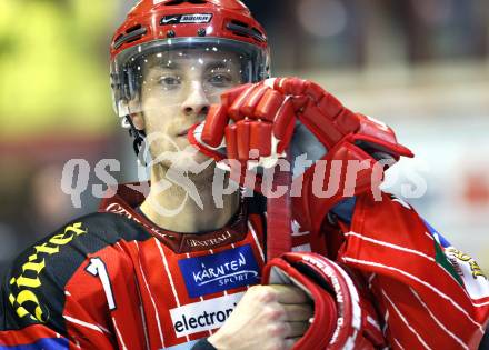 EBEL. Eishockey Bundesliga. KAC gegen EV Vienna Capitals. Herbert Ratz (KAC). Klagenfurt, am 13.11.2009.
Foto: Kuess 

---
pressefotos, pressefotografie, kuess, qs, qspictures, sport, bild, bilder, bilddatenbank