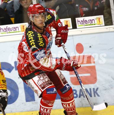 EBEL. Eishockey Bundesliga. KAC gegen EV Vienna Capitals. Shawn Bates(KAC). Klagenfurt, am 13.11.2009.
Foto: Kuess 

---
pressefotos, pressefotografie, kuess, qs, qspictures, sport, bild, bilder, bilddatenbank