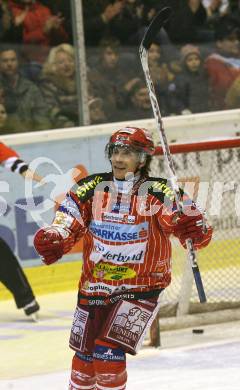 EBEL. Eishockey Bundesliga. KAC gegen HDD TILIA Olimpija Ljubljana.  Torjubel KALT Dieter (KAC),  . Klagenfurt, am 20.11.2009.
Foto: Kuess 

---
pressefotos, pressefotografie, kuess, qs, qspictures, sport, bild, bilder, bilddatenbank