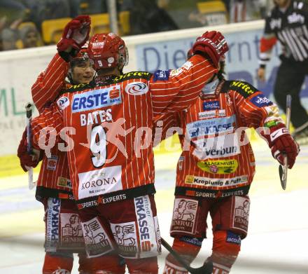 EBEL. Eishockey Bundesliga. KAC gegen HDD TILIA Olimpija Ljubljana.  Torjubel  (KAC),  . Klagenfurt, am 20.11.2009.
Foto: Kuess 

---
pressefotos, pressefotografie, kuess, qs, qspictures, sport, bild, bilder, bilddatenbank