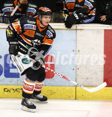 EBEL. Eishockey Bundesliga. EC Pasut VSV gegen Graz 99ers. Victor Lindgren (Graz). Villach, am 17.11.2009.
Foto: Kuess 


---
pressefotos, pressefotografie, kuess, qs, qspictures, sport, bild, bilder, bilddatenbank