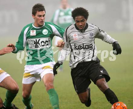 Fussball. Tipp3-Bundesliga. SK Austria Kelag Kaernten gegen SV Mattersburg. Sandro (Austria Kaernten). Klagenfurt, 21.11.2009. 
Foto: Kuess

---
pressefotos, pressefotografie, kuess, qs, qspictures, sport, bild, bilder, bilddatenbank