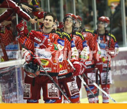EBEL. Eishockey Bundesliga. KAC gegen EV Vienna Capitals. Gregor Hager (KAC). Klagenfurt, am 13.11.2009.
Foto: Kuess 

---
pressefotos, pressefotografie, kuess, qs, qspictures, sport, bild, bilder, bilddatenbank
